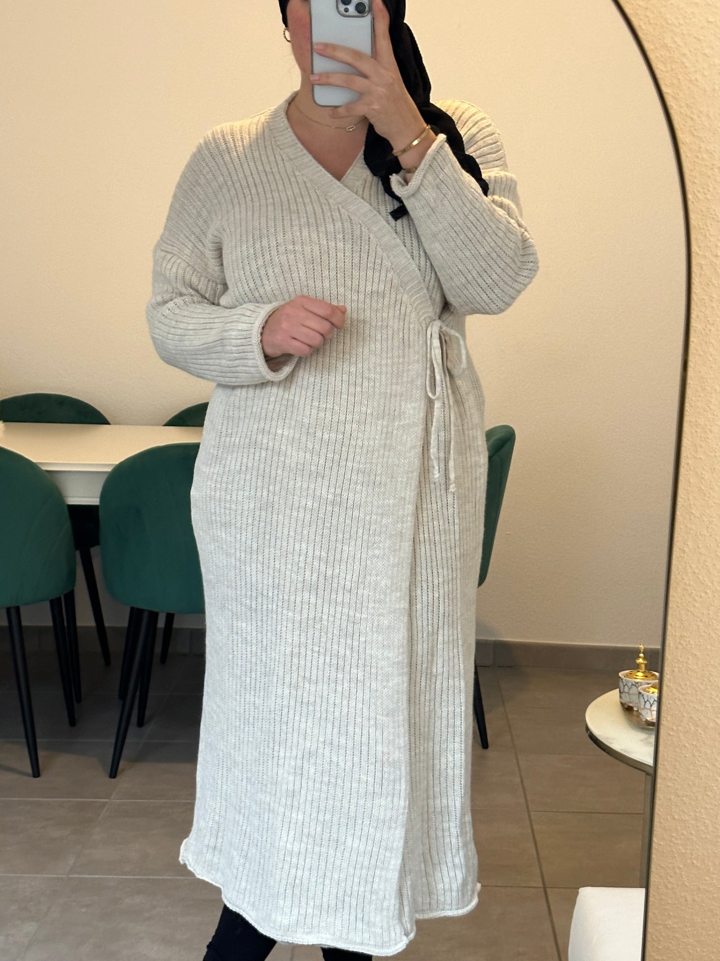 Robe cache-cœur Malïa