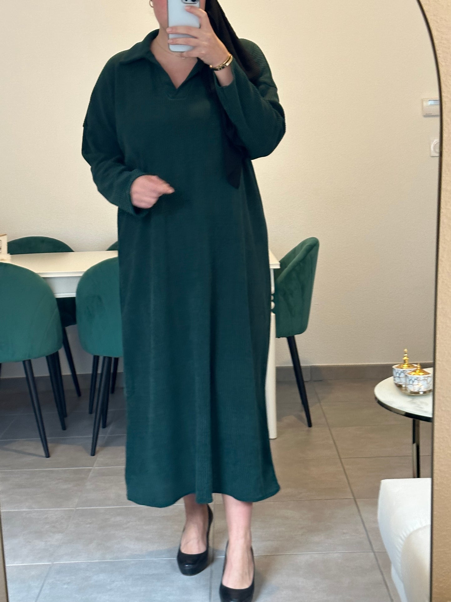 Robe velours côtelé Sohanne