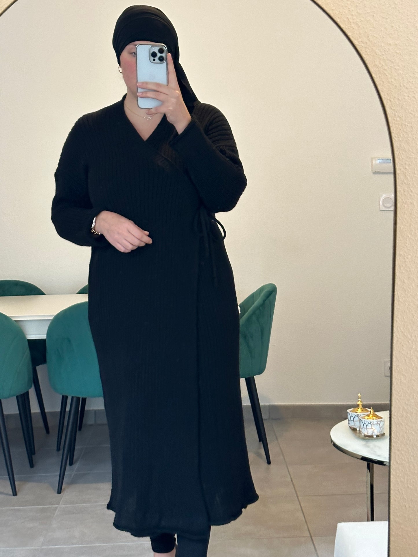 Robe cache-cœur Malïa