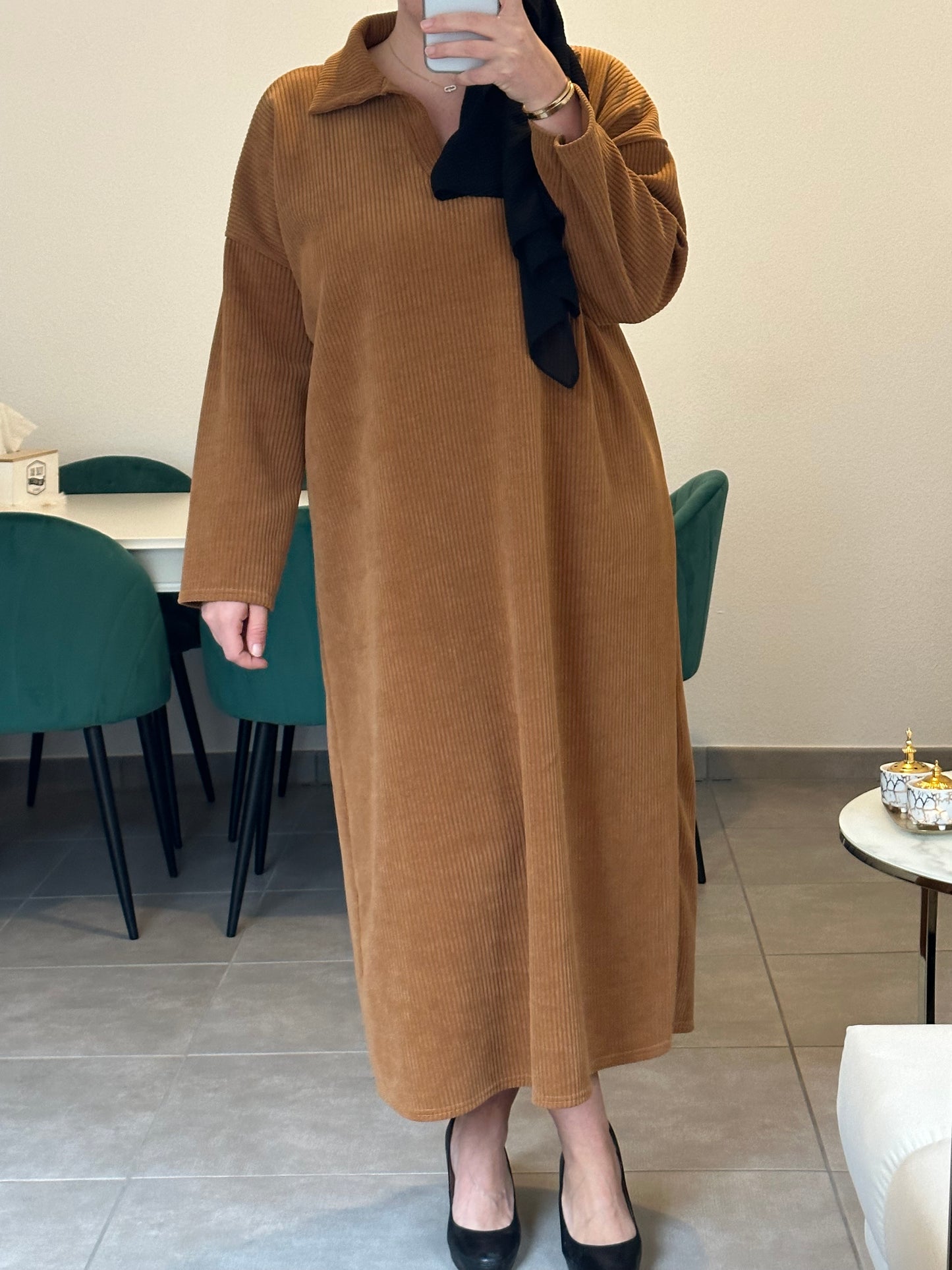 Robe velours côtelé Sohanne