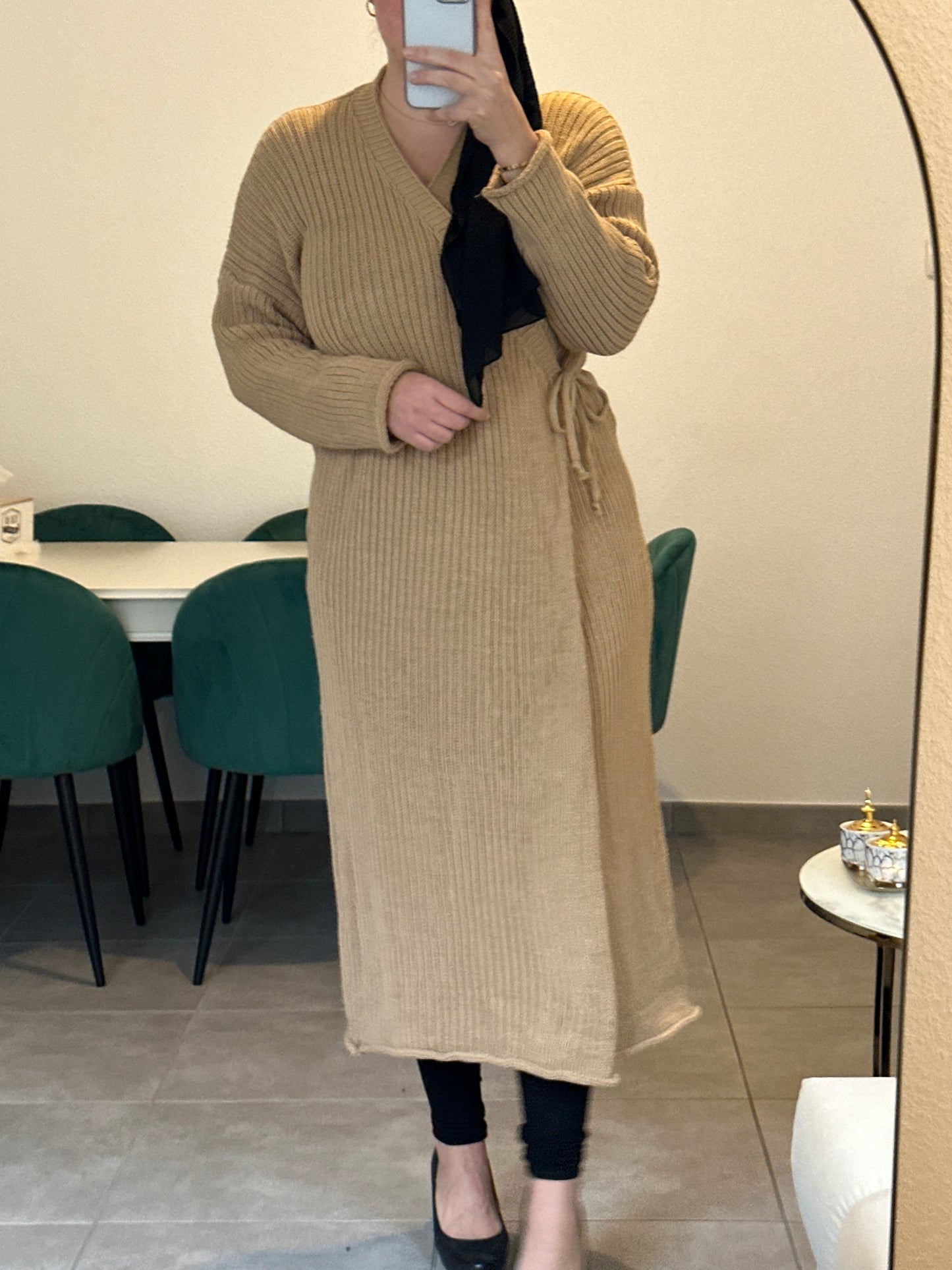 Robe cache-cœur Malïa