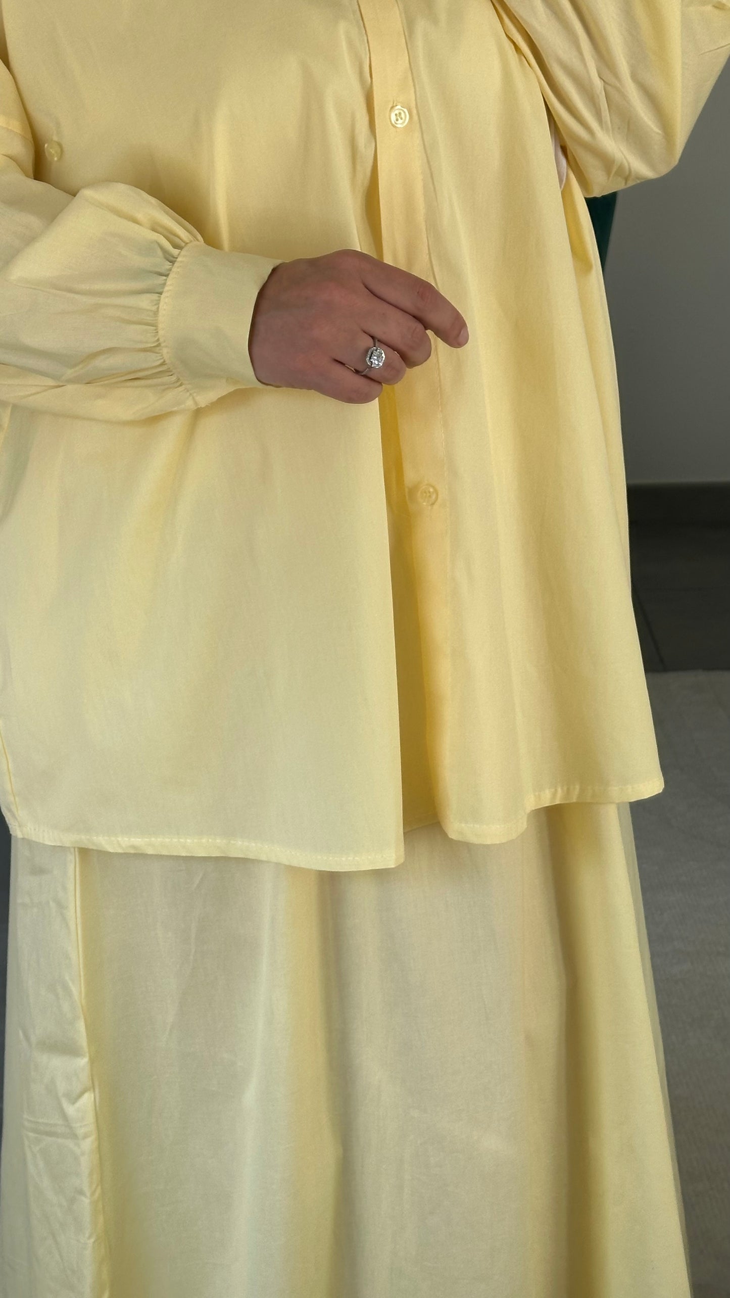 Ensemble jupe chemise Kheïra
